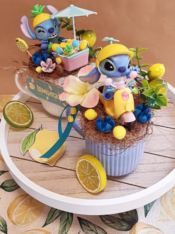 Nyári Stitch-figurás bögrék
